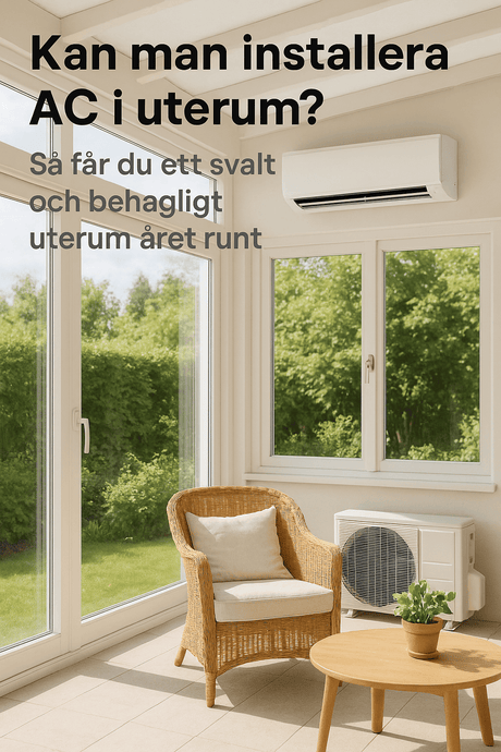 Installera AC i uterum - KlimaTime