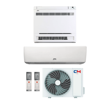 Cooper&Hunter Nordic Multi Kombo 6.5kW luftvärmepump med 2 innedelar Luftvärmepump - KlimaTime