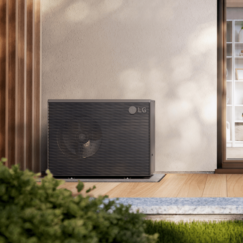 LG 7kW Therma V R290 3 - fas kombienhet luft - vattenvärmepump luft - vattenvärmepump - KlimaTime