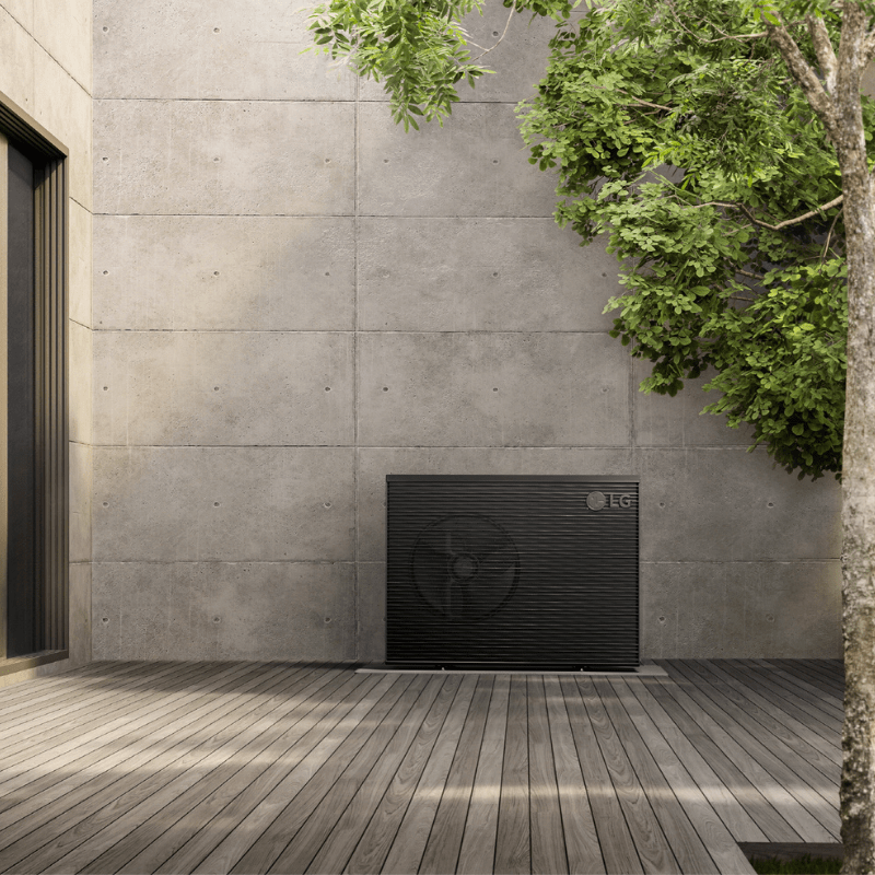 LG 9kW Therma V R290 3 - fas hydrobox luft - vattenvärmepump luft - vattenvärmepump - KlimaTime