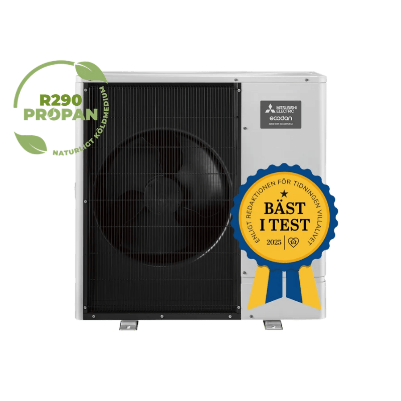 Mitsubishi Electric Ecodan WZ85 R290 Hydrobox luft - vattenvärmepump - KlimaTime