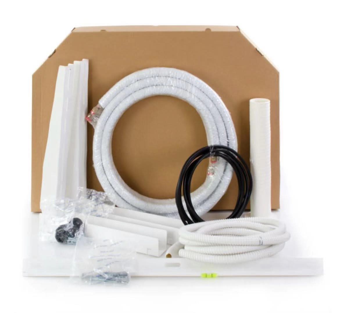 Installationskit AC & luftvärmepump 3/5 m (1/4" - 1/2") - KlimaTime