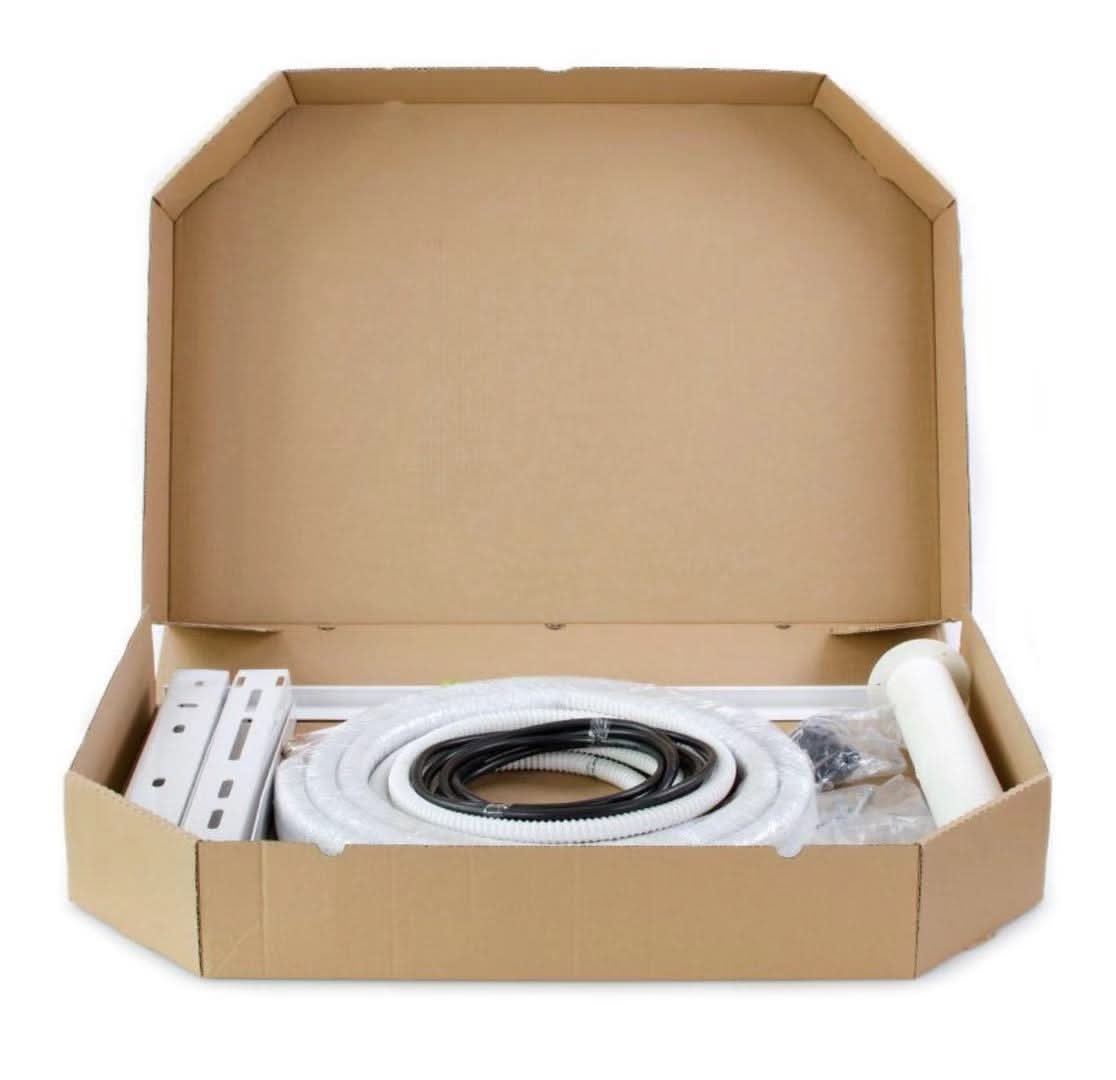 Installationskit AC & luftvärmepump 3/5 m (1/4" - 1/2") - KlimaTime