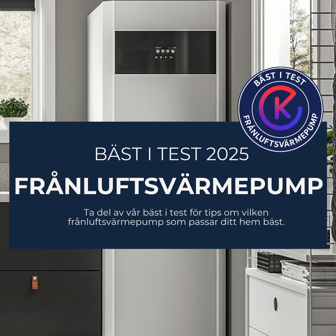 Frånluftsvärmepump Bäst i Test 2025 - expert jämför modeller - KlimaTime