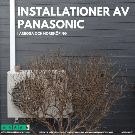 Installationer av Panasonic i Arboga och Norrköping - KlimaTime