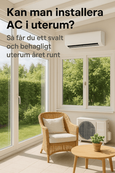 Installera AC i uterum - KlimaTime