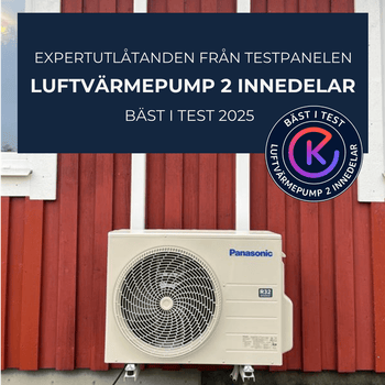 Luftvärmepump 2 innedelar bäst i test 2025 – Expertutlåtande - KlimaTime