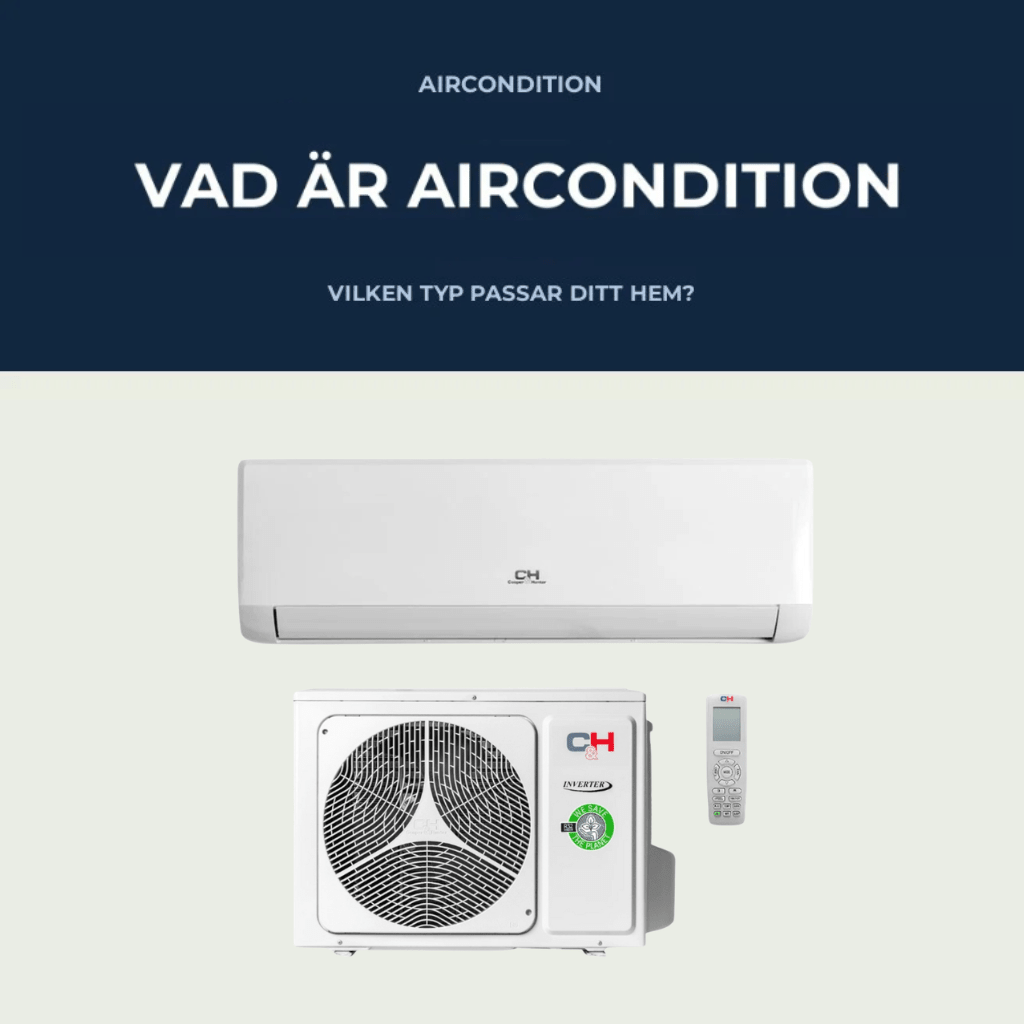 Vad är aircondition och vilken typ passar ditt hem? - KlimaTime