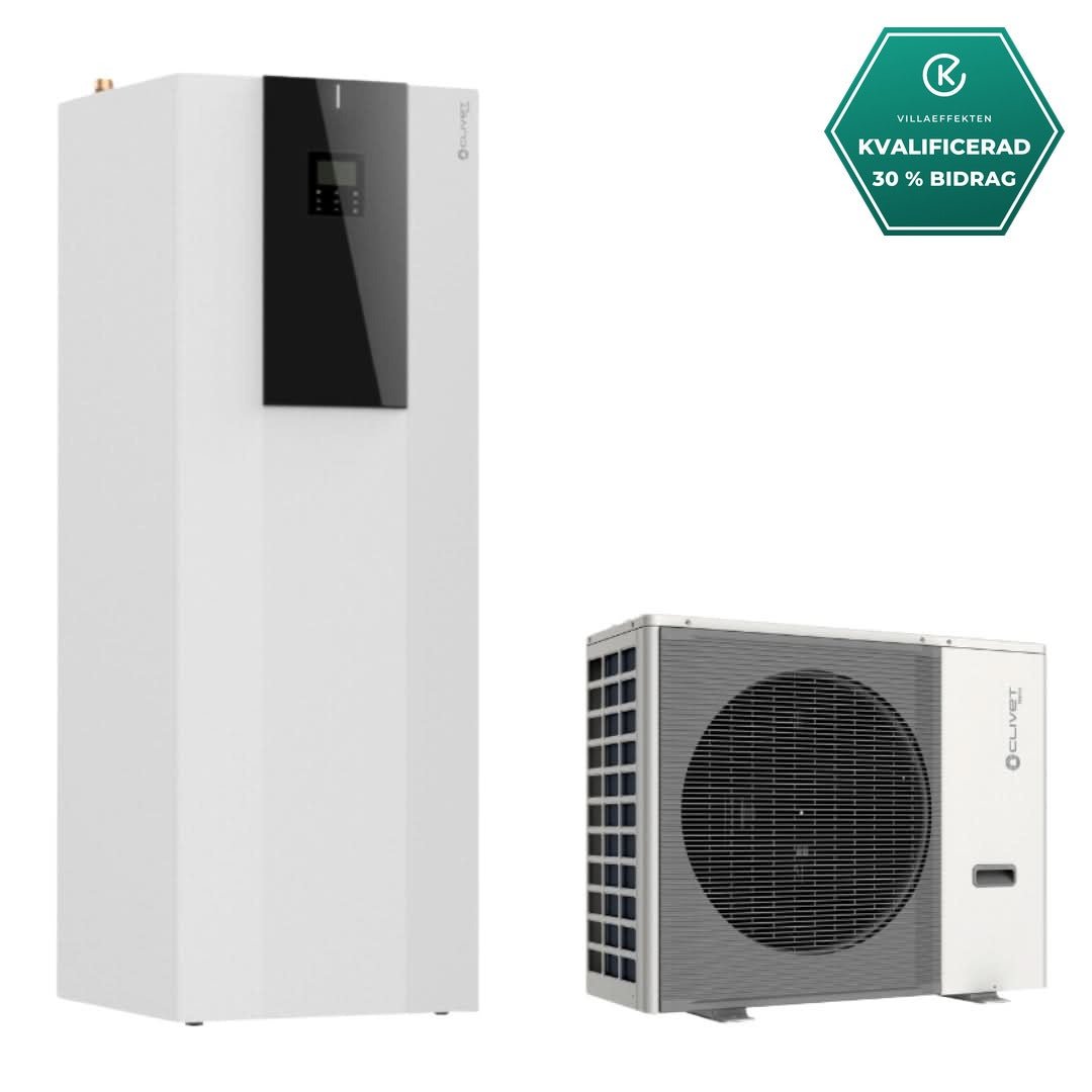 Clivet Sphera 12.1kW EVO 2.0 Tower 250L luft-vattenvärmepump luft-vattenvärmepump- KlimaTime