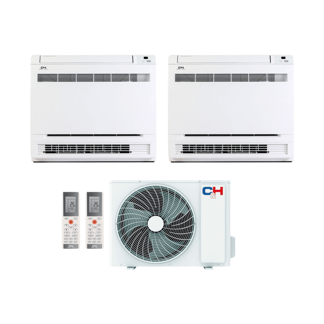 Cooper&Hunter Nordic Multi Kombo 6.5kW luftvärmepump med 2 innedelar Luftvärmepump - KlimaTime