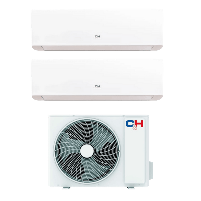 Cooper&Hunter Nordic Premium Multi 6.5kW luftvärmepump med 2 innedelar Luftvärmepump - KlimaTime