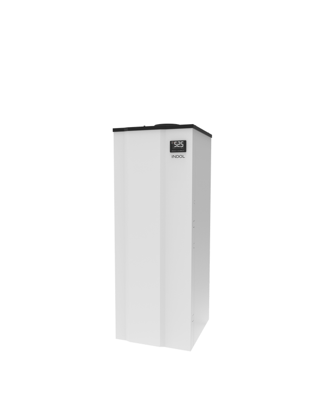 Indol EcoHeat 160L Värmepumpsberedare (R290) värmepumpsberedare - KlimaTime