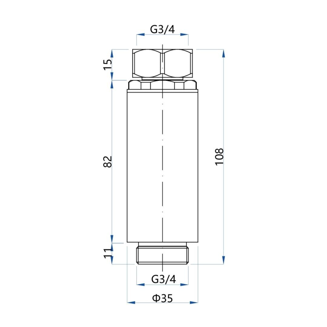 IPS KalyxX Mini Linear Kalkfilter Kalkfilter- KlimaTime