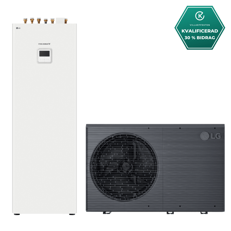 LG 14kW Therma V R290 3-fas kombienhet luft-vattenvärmepump luft-vattenvärmepump- KlimaTime