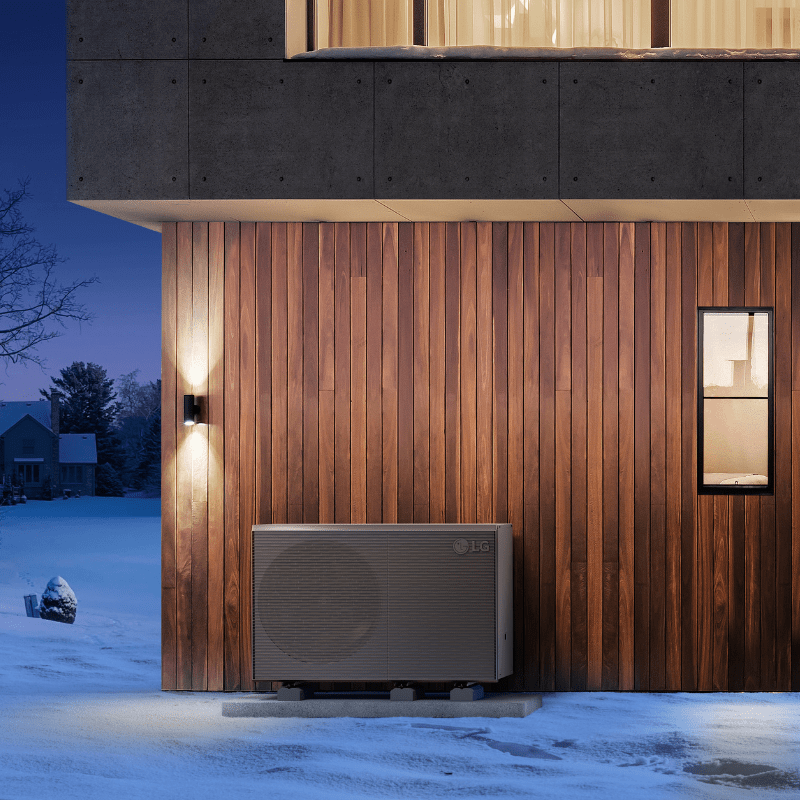 LG 16kW Therma V R290 3 - fas hydrobox luft - vattenvärmepump luft - vattenvärmepump - KlimaTime