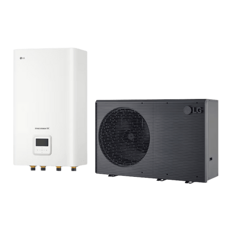 LG 16kW Therma V R290 3 - fas hydrobox luft - vattenvärmepump luft - vattenvärmepump - KlimaTime