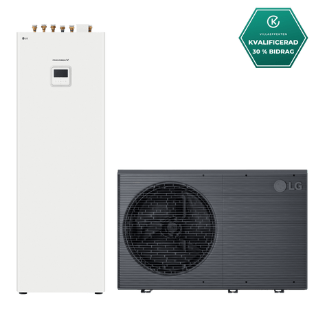 LG 16kW Therma V R290 3-fas kombienhet luft-vattenvärmepump luft-vattenvärmepump- KlimaTime