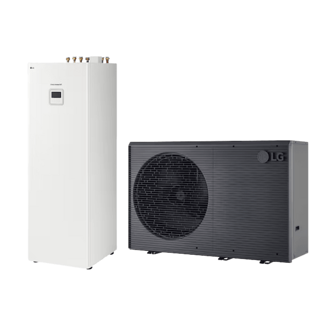 LG 16kW Therma V R290 3 - fas kombienhet luft - vattenvärmepump luft - vattenvärmepump - KlimaTime