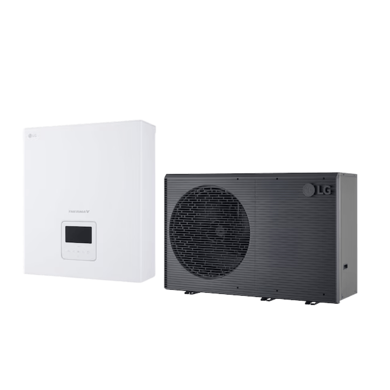 LG 16kW Therma V R290 3 - fas kontrollbox luft - vattenvärmepump Monoblock - KlimaTime