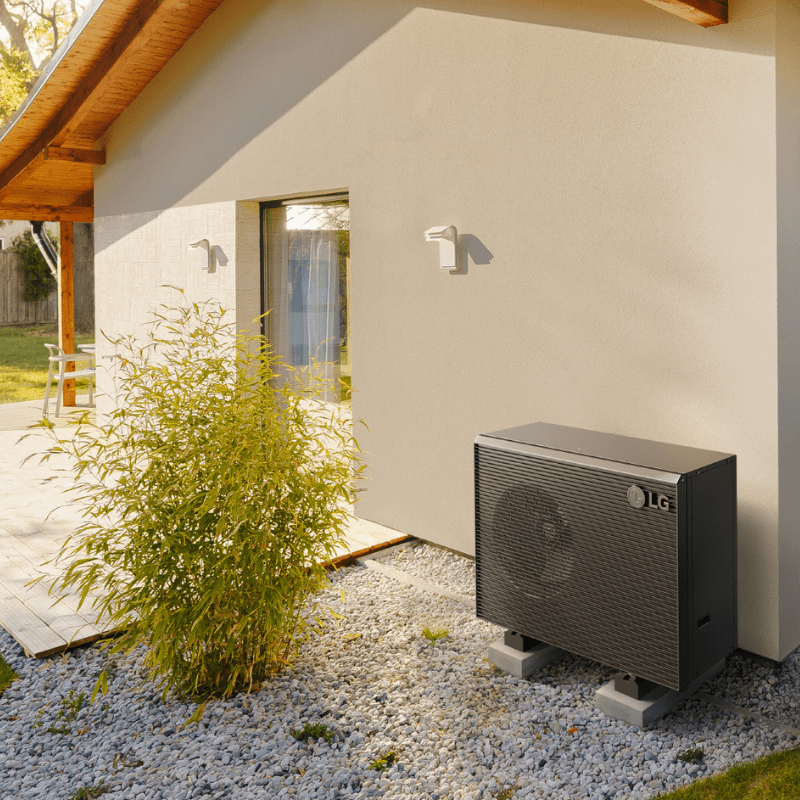 LG 7kW Therma V R290 3 - fas hydrobox luft - vattenvärmepump luft - vattenvärmepump - KlimaTime