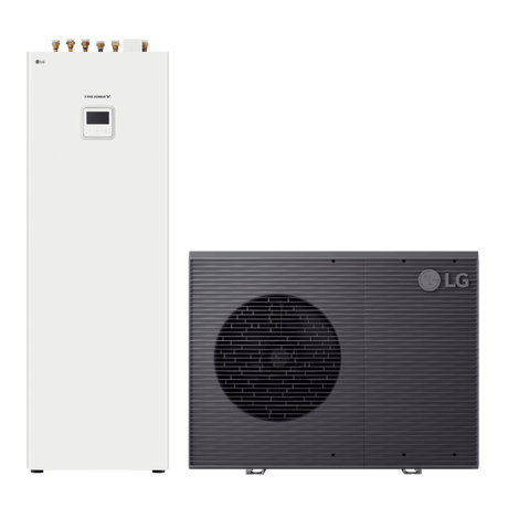 LG 7kW Therma V R290 3 - fas kombienhet luft - vattenvärmepump luft - vattenvärmepump - KlimaTime