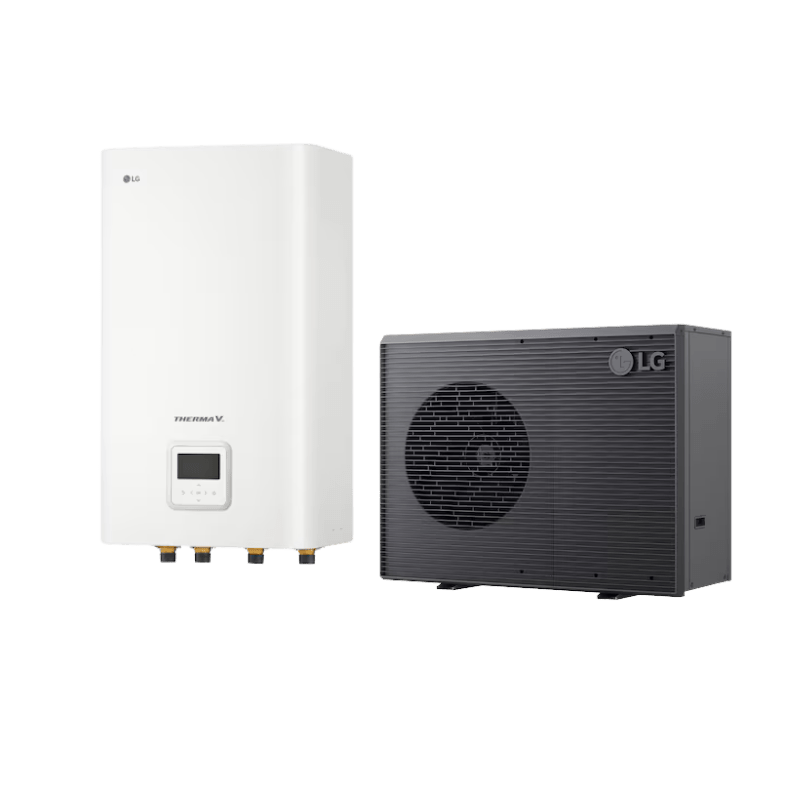 LG 9kW Therma V R290 3 - fas hydrobox luft - vattenvärmepump luft - vattenvärmepump - KlimaTime