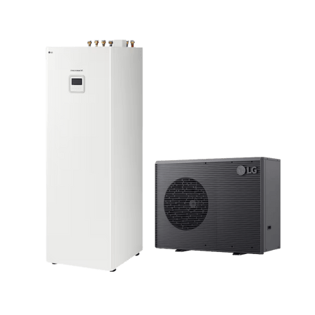 LG 9kW Therma V R290 3 - fas kombienhet luft - vattenvärmepump luft - vattenvärmepump - KlimaTime