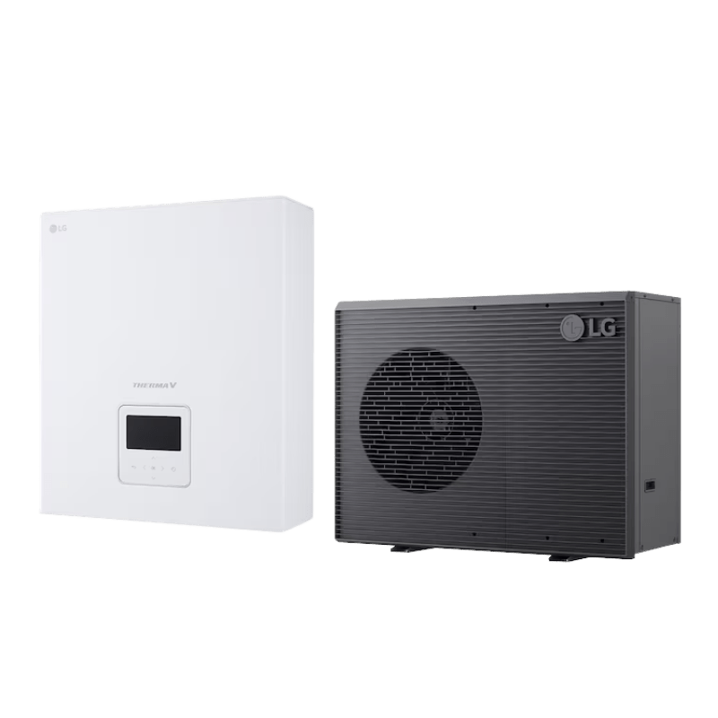 LG 9kW Therma V R290 3 - fas kontrollbox luft - vattenvärmepump Monoblock - KlimaTime