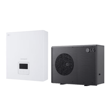 LG 9kW Therma V R290 3 - fas kontrollbox luft - vattenvärmepump Monoblock - KlimaTime