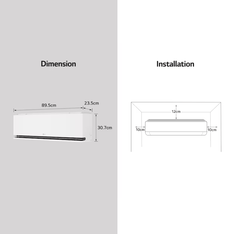 LG Deluxe 35 luftvärmepump Luftvärmepump - KlimaTime