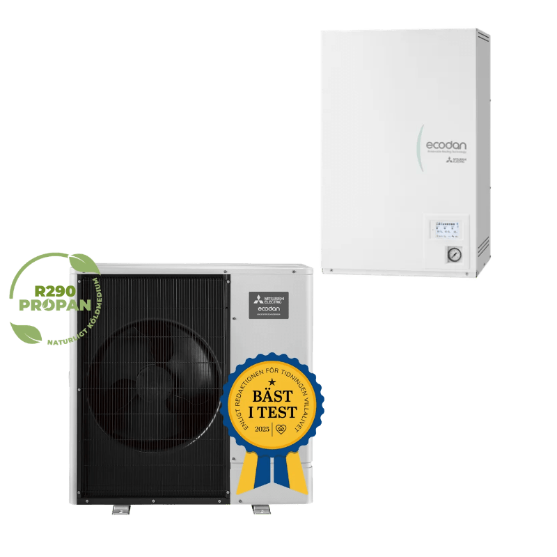 Mitsubishi Electric Ecodan WZ85 R290 Hydrobox luft - vattenvärmepump - KlimaTime
