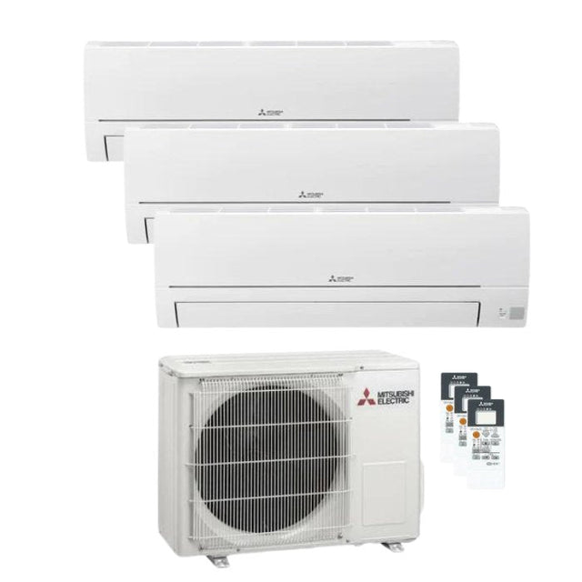 Mitsubishi Electric HR 25 + 25 + 25 Trippel Fast installerad AC Fast installerad AC - KlimaTime.se