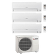 Mitsubishi Electric HR 25 + 25 + 35 WiFi AC med 3 innedelar Fast installerad AC - KlimaTime