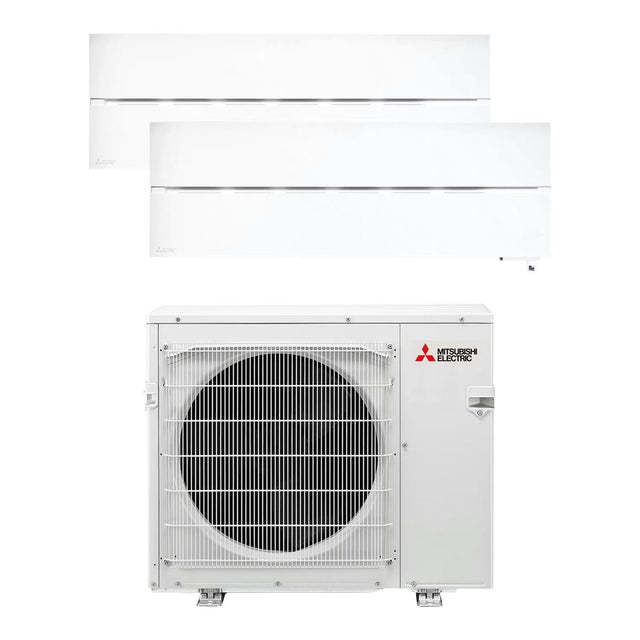 Mitsubishi Electric LN25 Hyper Heating 7.0kW luftvärmepump med 2 innedelar luftvärmepump - KlimaTime.se