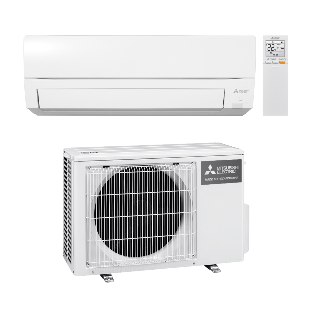 Mitsubishi Electric Ninja FT25 Luftvärmepump Luftvärmepump- KlimaTime