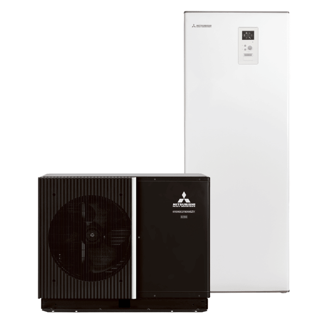 Mitsubishi Hydrolution EZY - 10 180L R290 luft - vattenvärmepump - KlimaTime