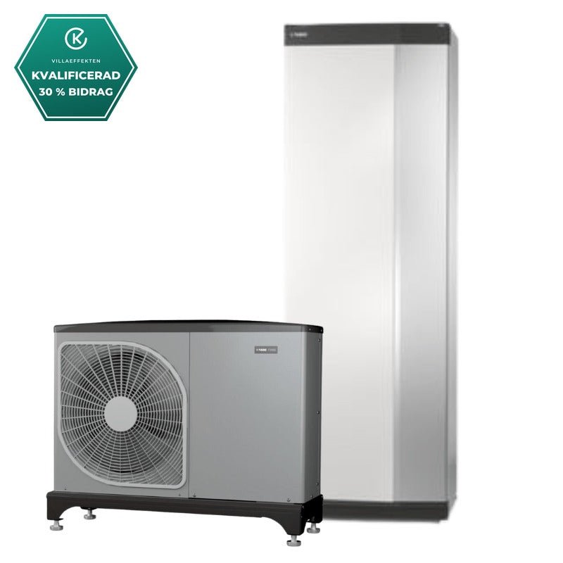 Nibe VVM S325 + F2050-6 1-fas luft-vattenvärmepump luft-vattenvärmepump- KlimaTime