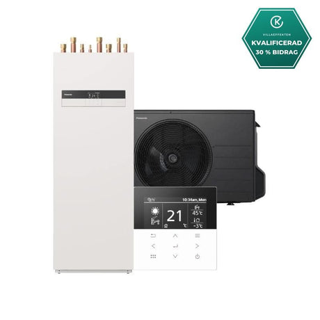 Panasonic 3kW Aquarea High Performance K All-in-one luft-vattenvärmepump luft-vattenvärmepump- KlimaTime