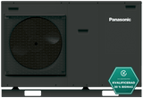 Panasonic 5kW Aquarea High Performance J Monoblock luft-vattenvärmepump Grafit Monoblock- KlimaTime