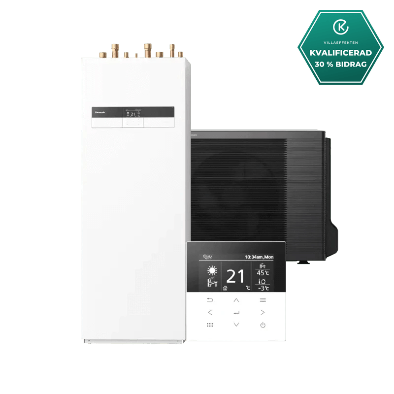 Panasonic 7kW Aquarea High Performance L All-in-one luft-vattenvärmepump luft-vattenvärmepump- KlimaTime