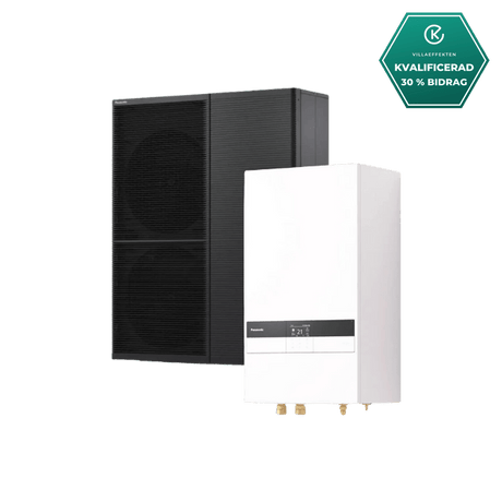 Panasonic 9kW Aquarea M Series T-CAP Bi-block luft-vattenvärmepump luft-vattenvärmepump- KlimaTime