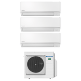 Panasonic TZ inverter 10.4kW luftvärmepump med 3 innedelar Luftvärmepump - KlimaTime.se