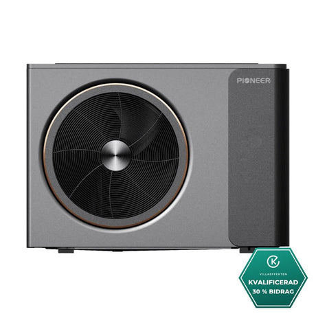 Pioneer 9kW HeatLite Monoblock luft-vattenvärmepump Monoblock- KlimaTime