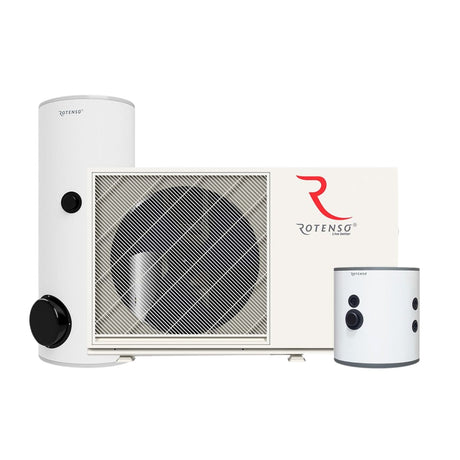Rotenso 10kW Airmi Paket Monoblock luft - vattenvärmepump Monoblock - KlimaTime