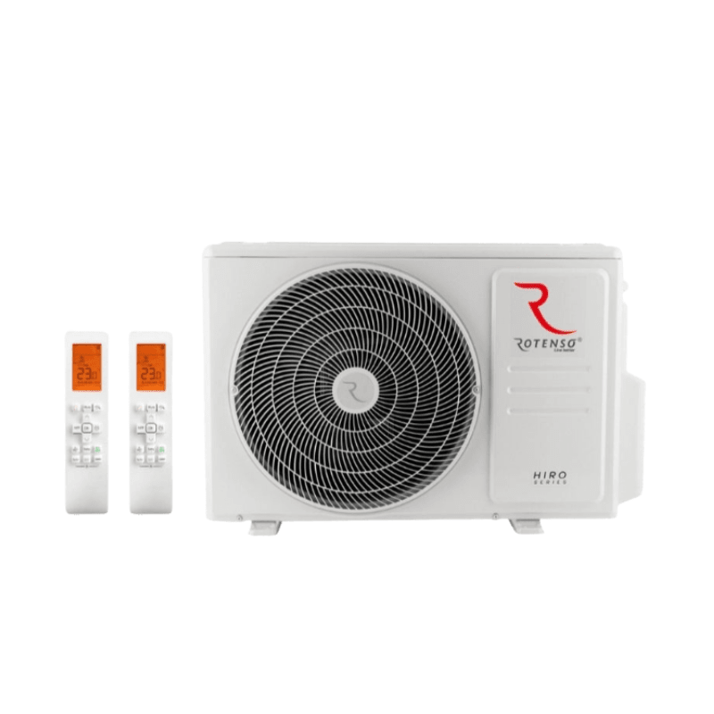 Rotenso Nordic High Performance Aneru 5.85kW luftvärmepump med 2 golvmodeller Luftvärmepump- KlimaTime