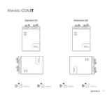 Rotenso Wentilo ICON IT350 E4 — FTX - aggregat 350 m³/h, värme - och fuktåtervinning, smart Wi - Fi - styrning FTX - aggregat - KlimaTime