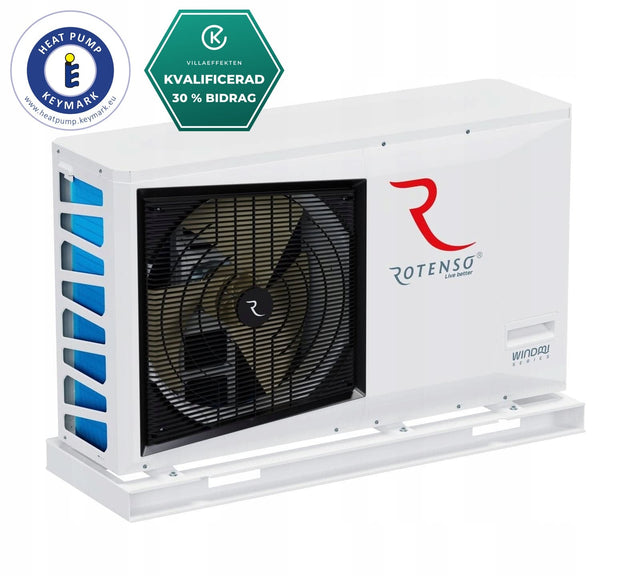 Rotenso Windmi Nordic 6 kW Monoblock luft-vattenvärmepump Monoblock- KlimaTime