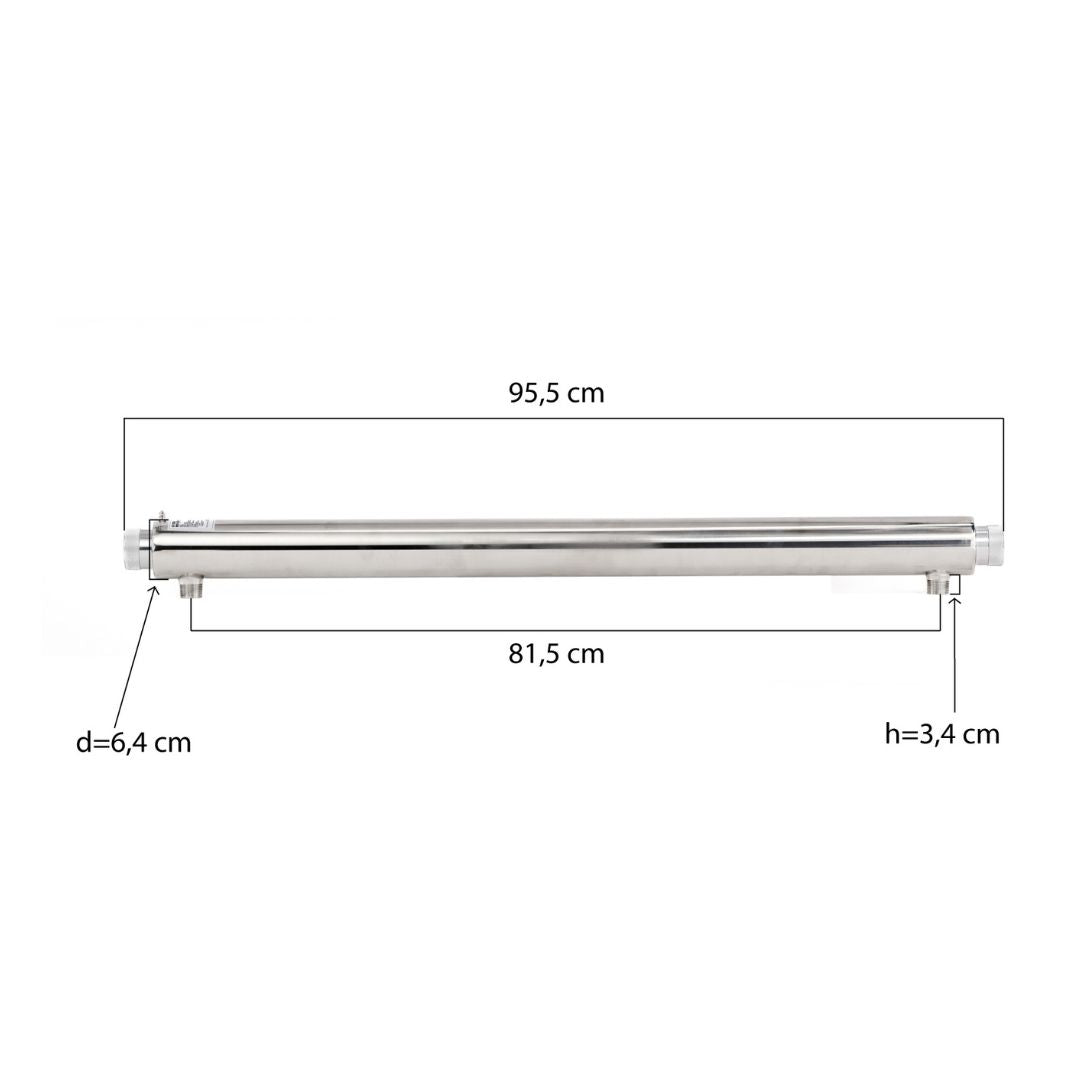 UVS45 UV-filter detaljbild
