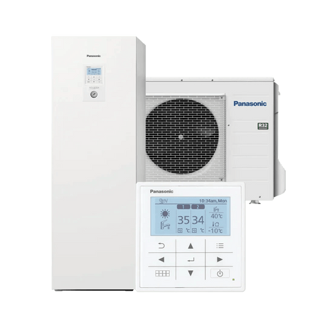 Panasonic 9kW Aquarea High Performance J All - in - one Compact luft - vattenvärmepump luft - vattenvärmepump - KlimaTime